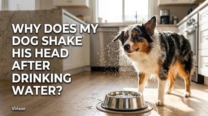 Does My Dog Shake His Head After Drinking Water