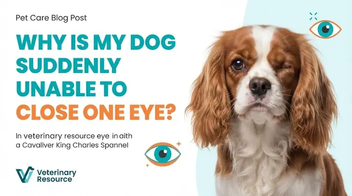 My Dog Suddenly Unable to Close One Eye
