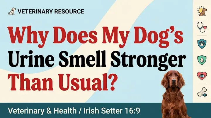 Does My Dog’s Urine Smell Stronger Than Usual