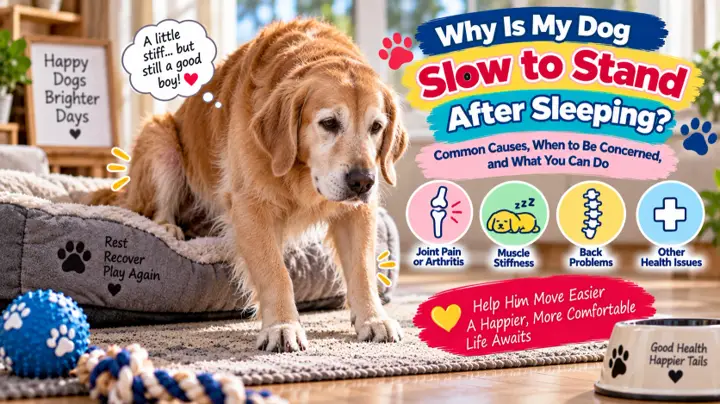 Dog Walk With His Head Lower Than Usual
