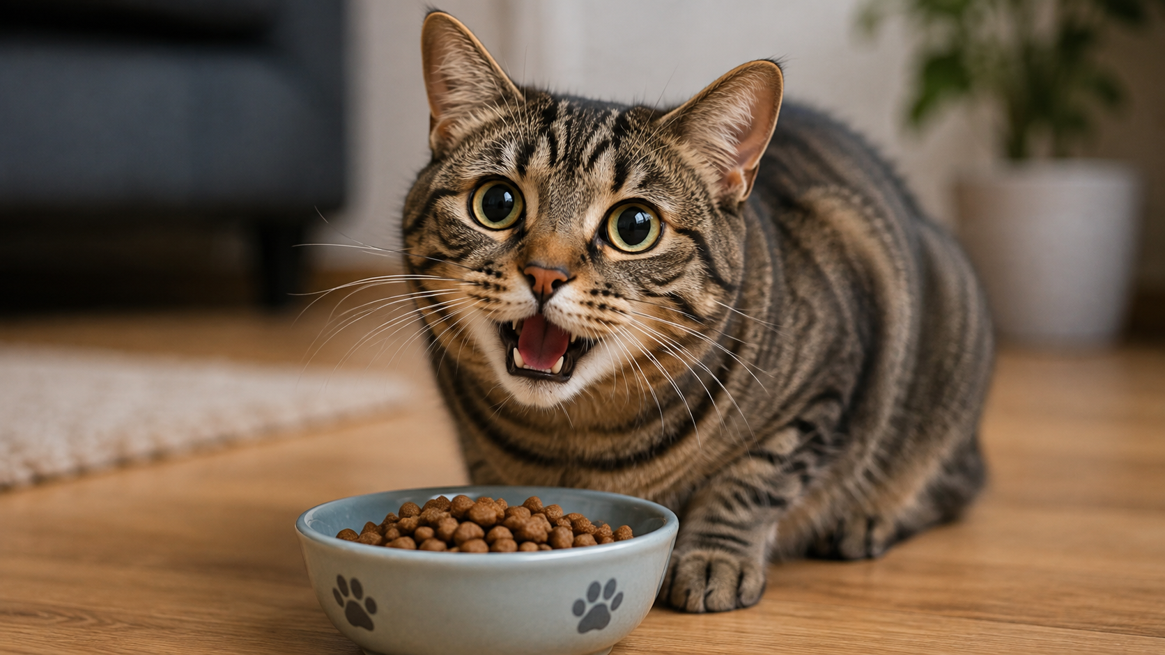 Cat avoiding a clean litter box at home