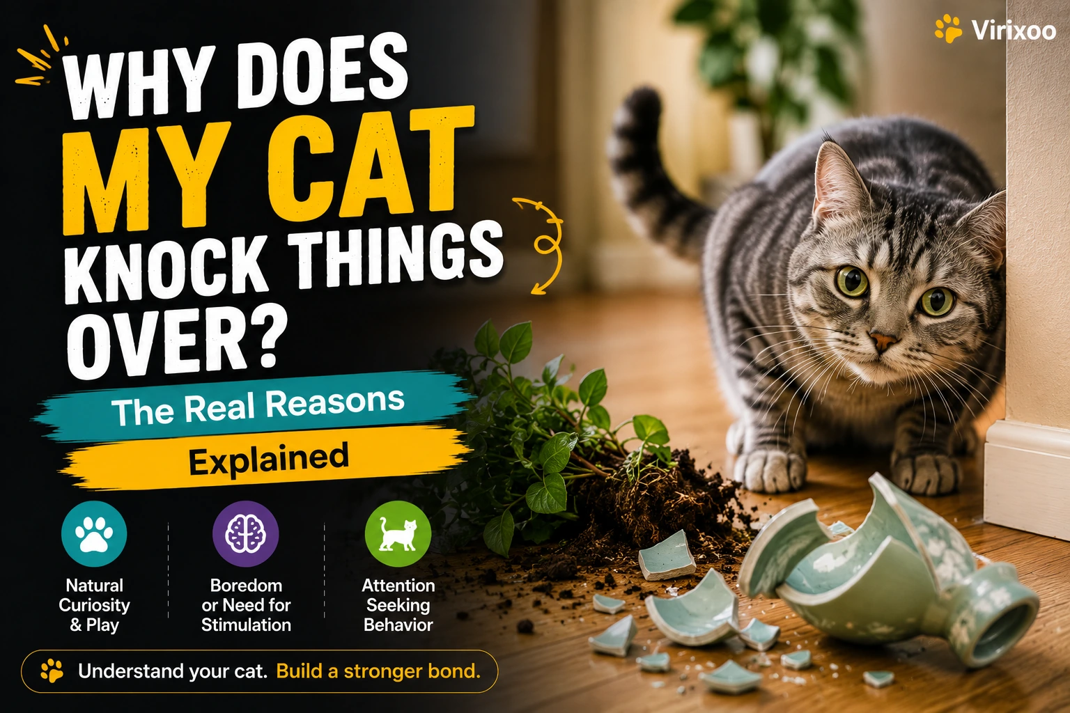 Cat carrying a small toy toward its owner in a living room