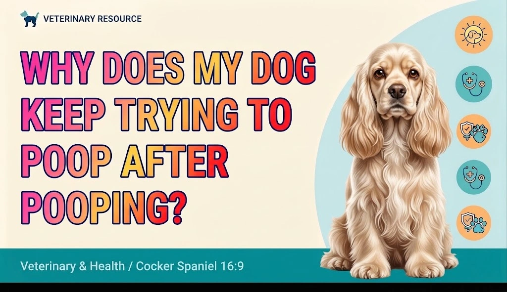 Does My Dog Keep Trying to Poop After Already Pooping while an owner observes the dog calmly for relevant changes