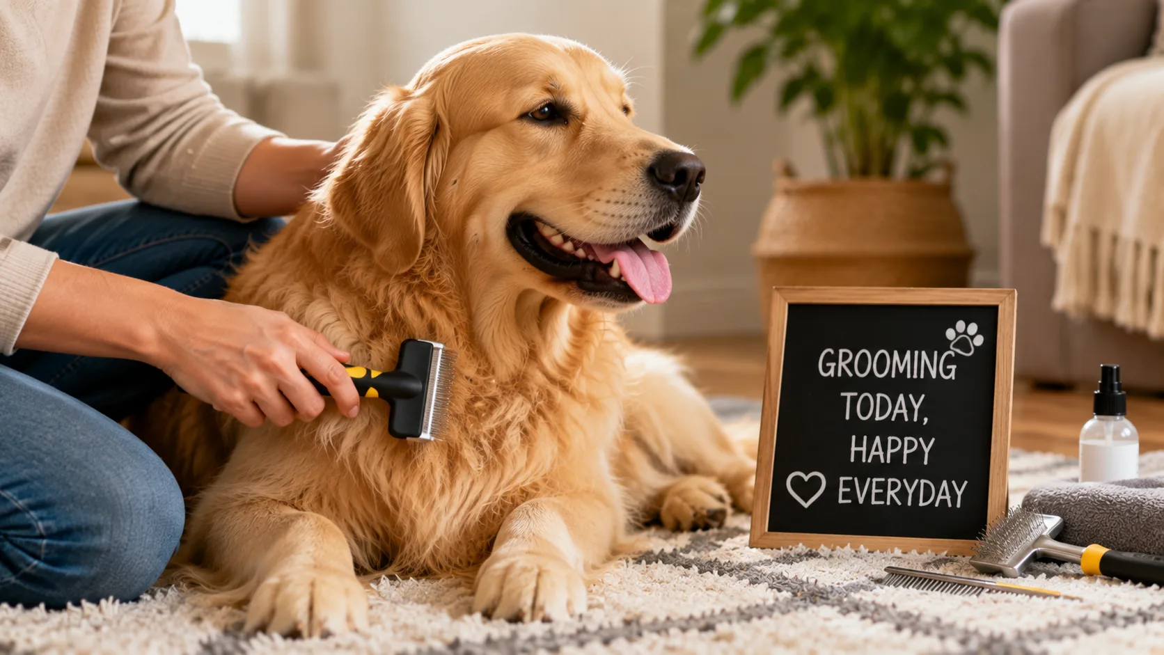 Dog digging in a designated safe patch of soil in a backyard